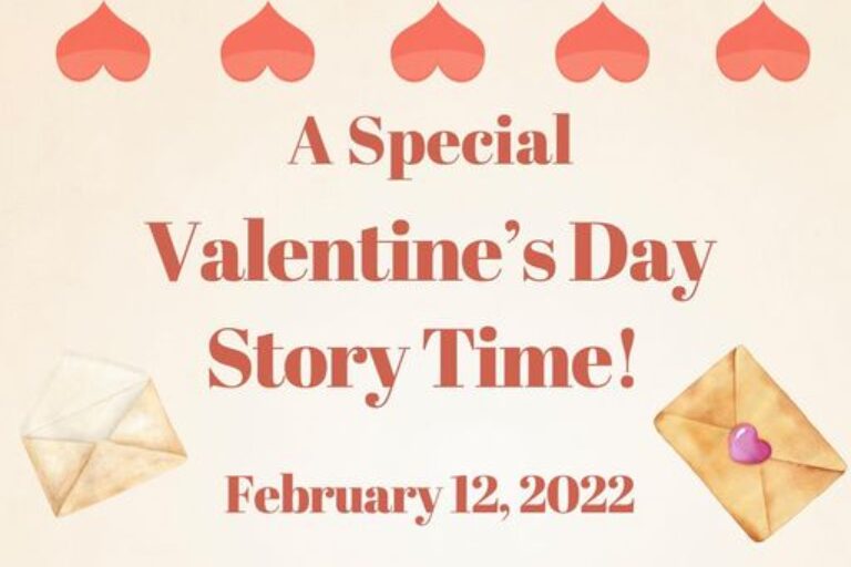 A Special Valentine’s Day Story Time: