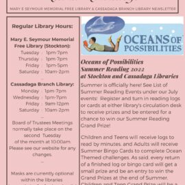 July Newsletter and Calendar of Events