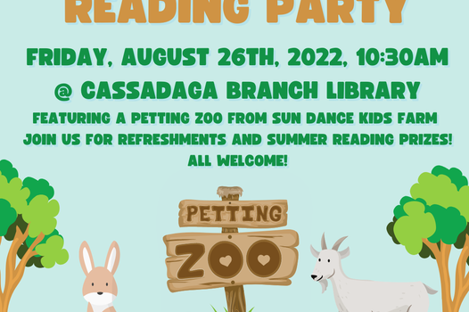 End of Summer Reading Party