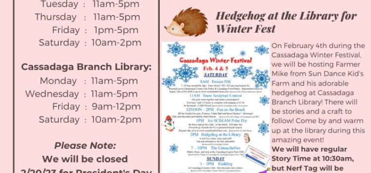 February Newsletter and Calendar of Events February Newsletter and Calendar of Events